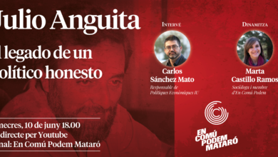 Homenatge a Julio Anguita