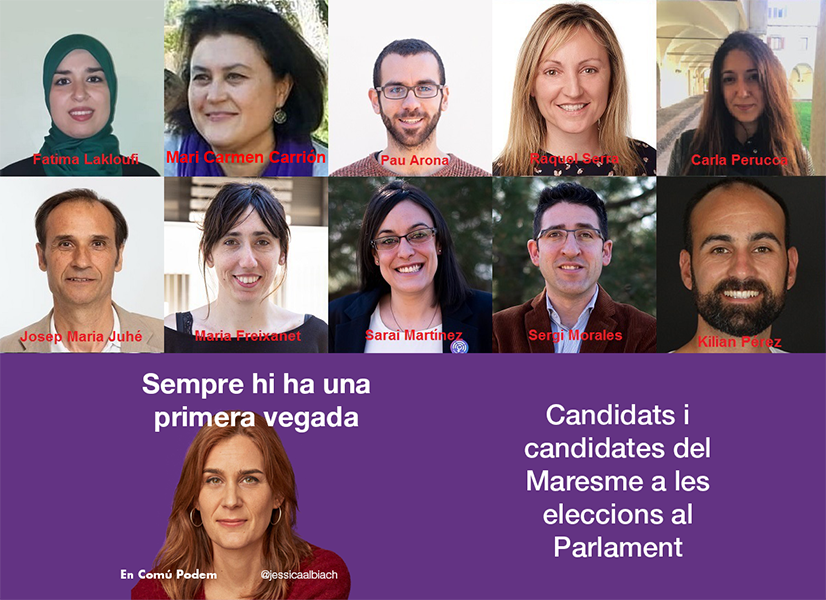 Candidates al Parlament