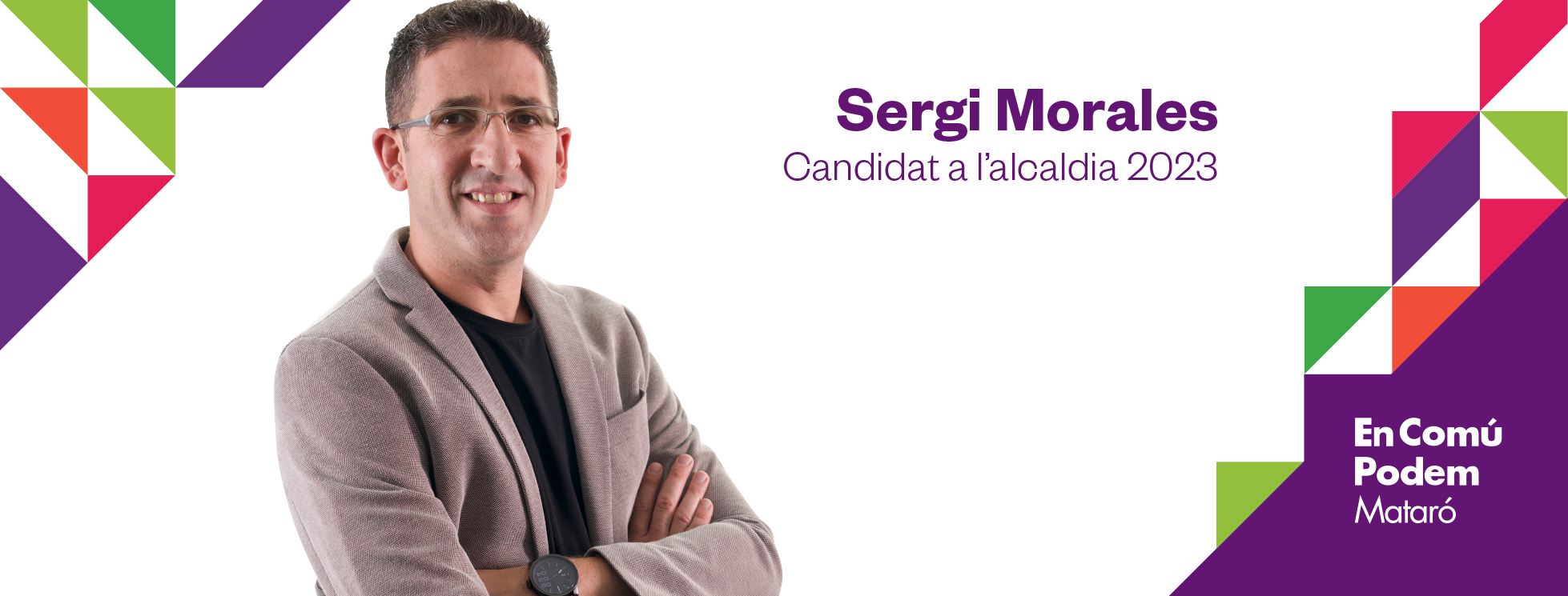 Sergi Morales, candidat a l'alcaldia